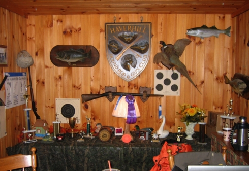 Club Booth at Topsfield fair